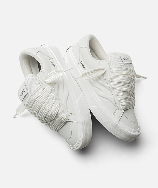 Straye Logan Puff Blanco Bevel Skate Shoes