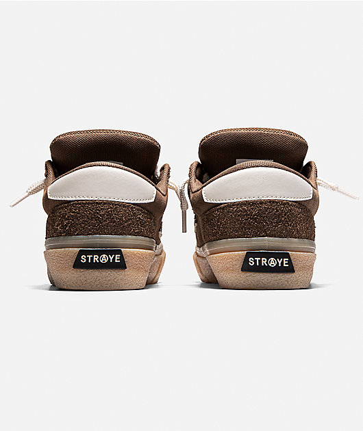 Straye Logan Puff Brown Crepe Skate Shoes