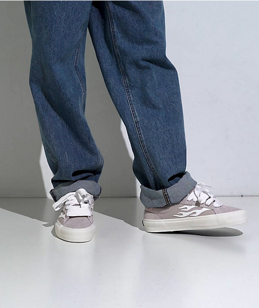 Straye Logan Puff Dusty Pink & White Skate Shoes video