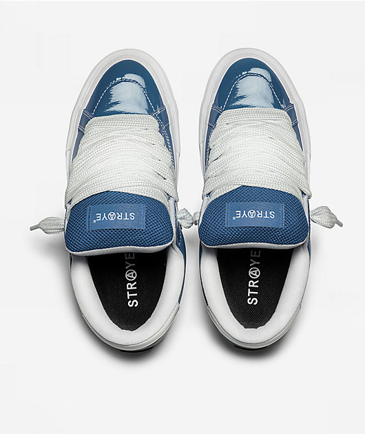 Straye Logan Puff Glossy Blue Skate Shoes