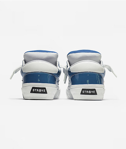 Straye Logan Puff Glossy Blue Skate Shoes