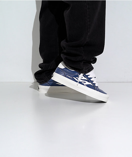 Straye Logan Puff Glossy Blue Skate Shoes video