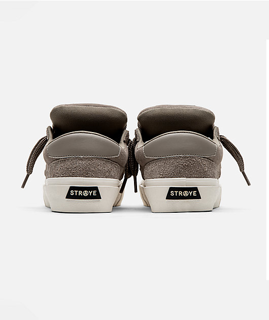 Straye Logan Puff Taupe Bevel Skate Shoes