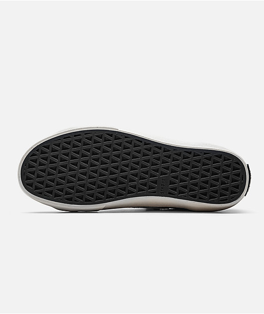 Straye SKTP.01 Black & White Skate Shoes