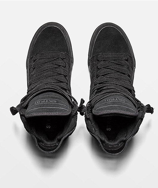 Straye SKTP.01 Black Skate Shoes