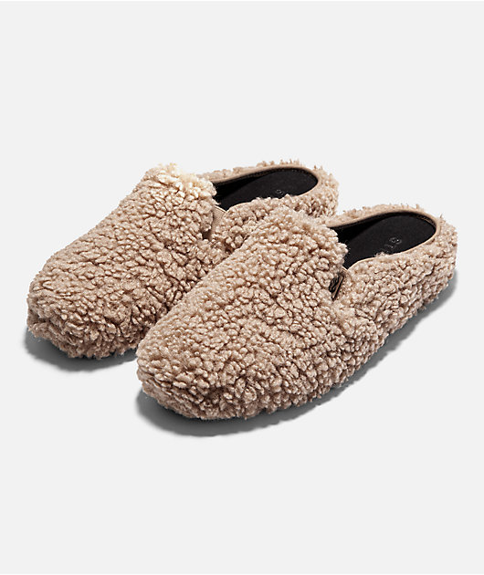 Straye Ventura Furry Sand Mule Slippers