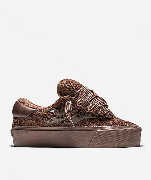 Straye x Ozuna Logan Teddy Choco Shoes