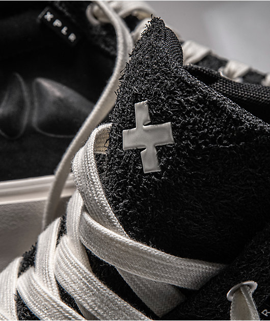 Straye x XPLR Venice Stomper Bones Black & White Shoes | Zumiez