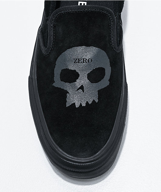 Straye x Zero Ventura Slip- On zapatos de skate negros