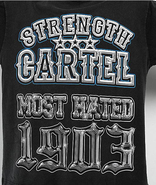 Strength Cartel Most Hated Black T-Shirt