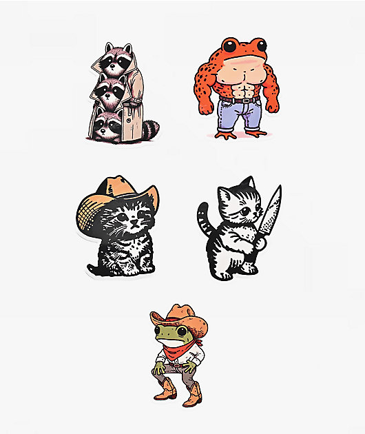 Strike Gently Sticker Pack #1