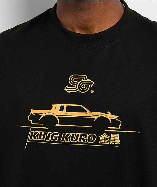 Student Driver King Kuro Black T-Shirt | Zumiez