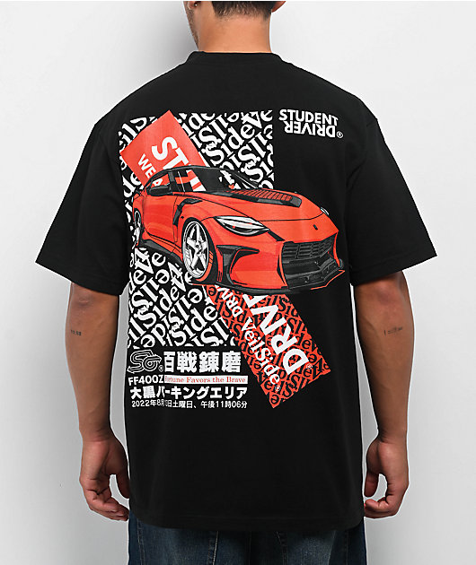 Student Driver x VeilSide 400 Black T-Shirt | Zumiez