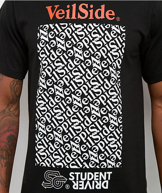 Student Driver x VeilSide V2 Black T-Shirt