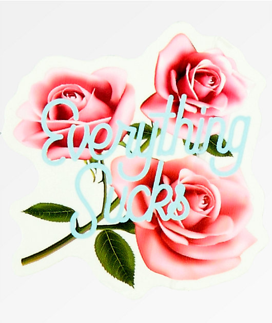 Succ Everything Sucks Sticker