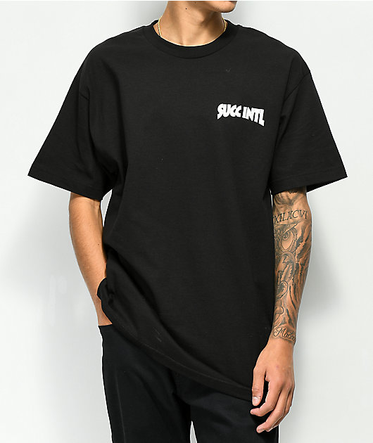 Succ Lil Mayo Gangs All Here Black T-Shirt