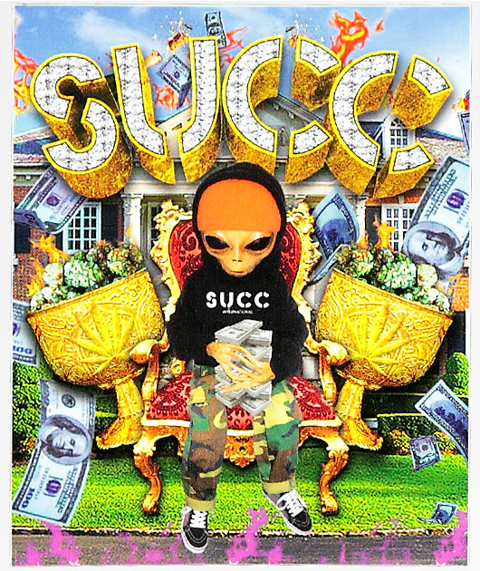 Succ Space Kush Sticker