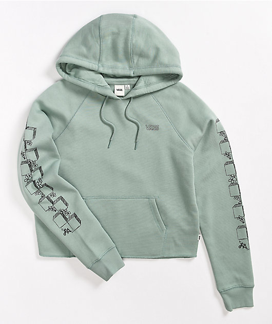 Sudadera con capucha azul de Vans x Lizzie Heart