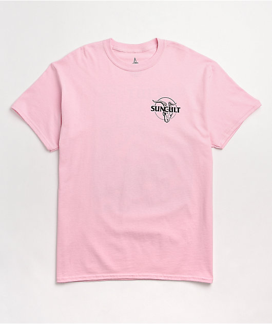 SunCult Play Nice Light Pink T-Shirt