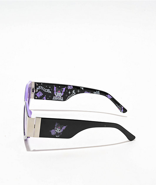 サンリオｘSunscape クロミ キャットアイサングラス ブラック Sunscape x Kuromi Cat Eye Black Sunglasses | Zumiez