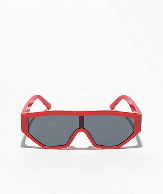 Super Lens Red Sunglasses