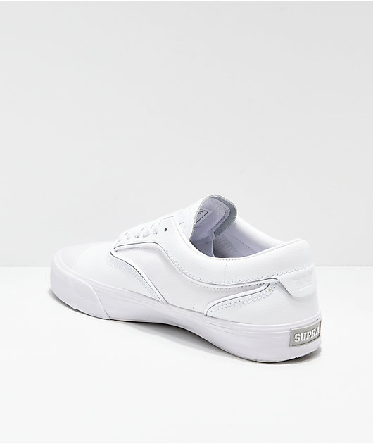 Supra Hammer VTG White Skate Shoes