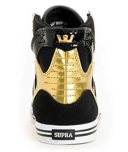 supra skytop youth gold