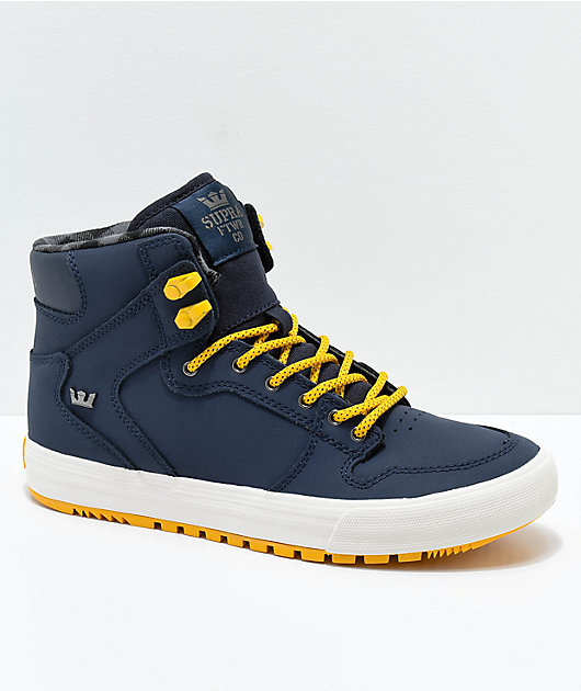 supra vaider navy orange