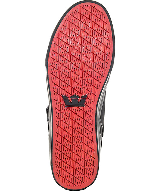 Supra Red Carpet Edition Vaider Tuf Black Shoes Zumiez