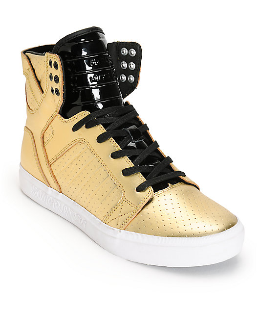 supra skytop gold