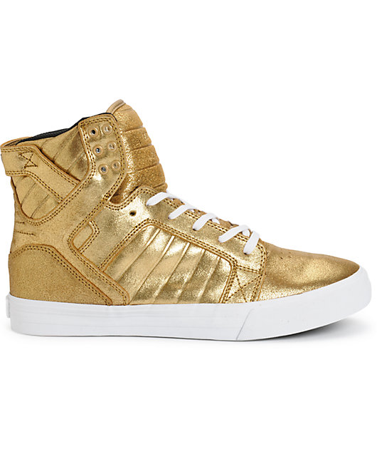 supra skytop gold