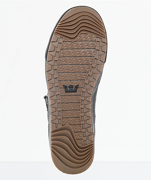 Supra Vaider Cold Weather botas en negro y goma