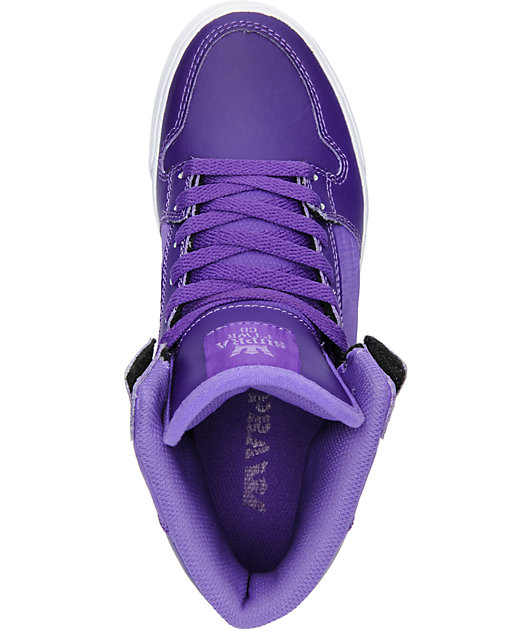purple high tops womens