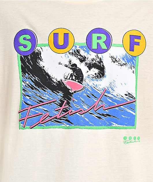 Surf Fetish Wave Off White T-Shirt