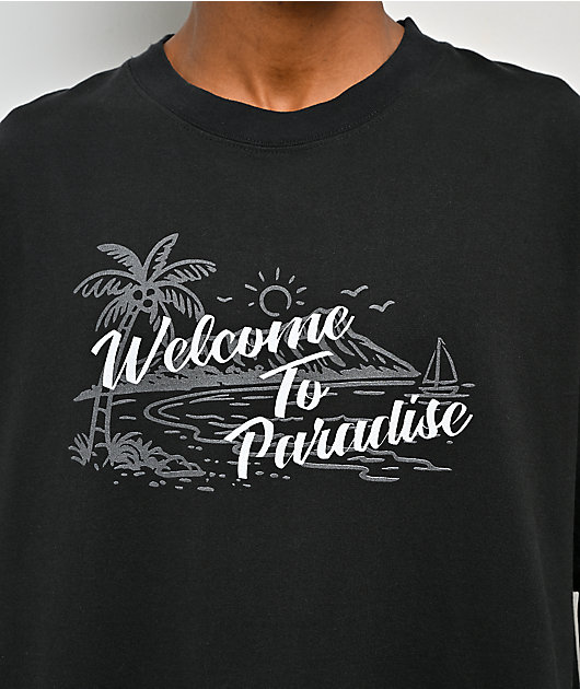 Sweet Enemy Welcome To Paradise Black T-Shirt