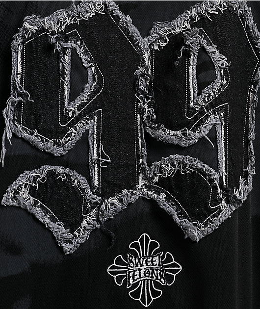 Sweet Felons Black Football Jersey