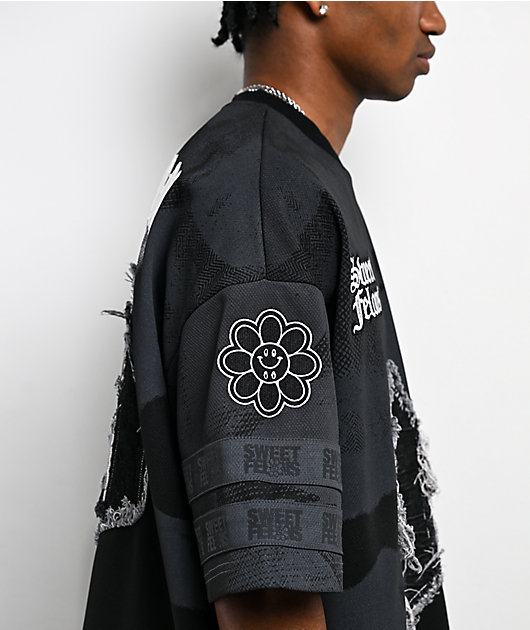 Sweet Felons Black Football Jersey