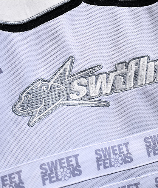 Sweet Felons White Football Jersey