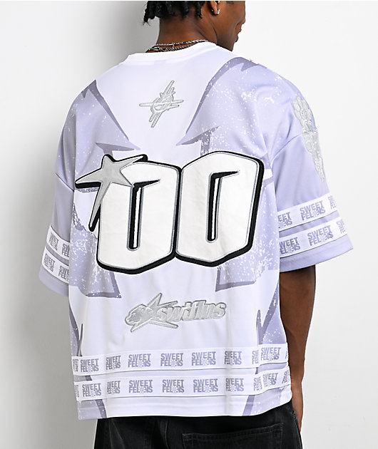 Sweet Felons White Football Jersey