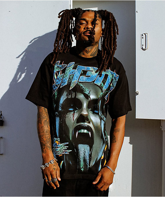 TH3M Medusa Black T-Shirt