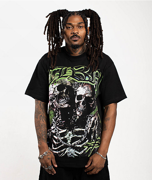 TH3M Skeletons Black T-Shirt | Zumiez