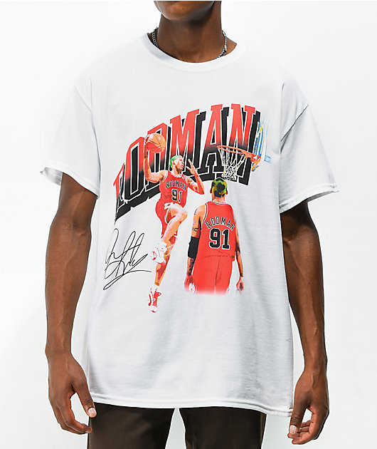 THE RODMAN BRAND Dunk White T-Shirt