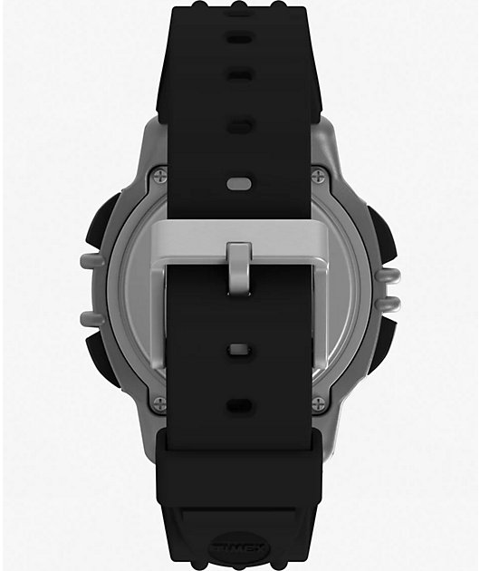 TIMEX IRONMAN Flix 100 Lap Black & Grey Digital Watch