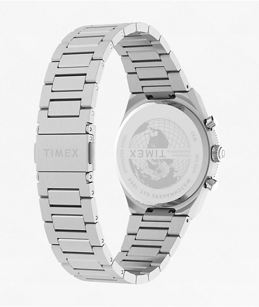 TIMEX Q Continental Chronograph Stainless Steel Analog Watch