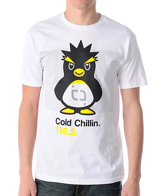 TMLS Cold Chillin White T-Shirt