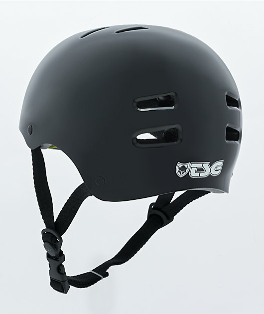 TSG Injected Black BMX & Skateboard Helmet | Zumiez