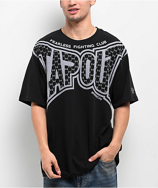 Tapout Fearless Fighting Black T-Shirt Zumiez