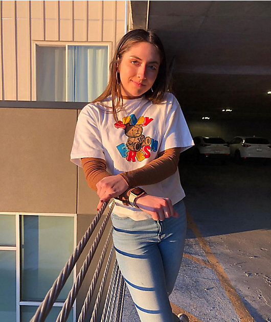 Teddy Fresh Blocks White T-Shirt