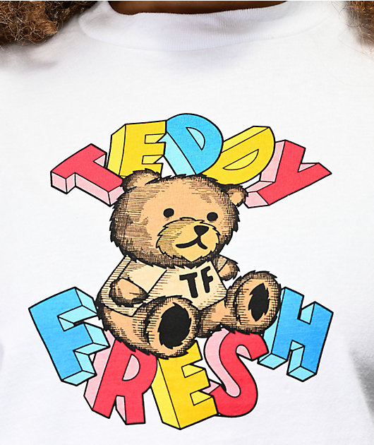 Teddy Fresh Blocks White T-Shirt