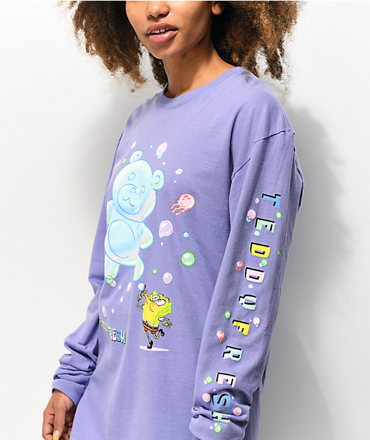 teddy fresh x spongebob shirt